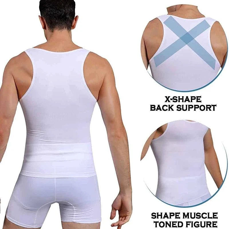 💪 Men’s Compression Shirt – Slimming Body Shaper Vest, Tummy Control Elevate your workout and everyday look with the Men’s Compression Shirt. Designed for a sleek silhouette and maximum comfort, this body shaper vest offers tummy contShop All I WantShop All I WantCompression Shirt