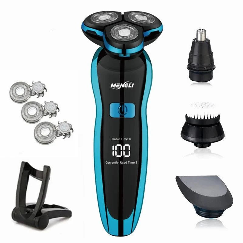 Electric Rechargeable & Washable Razor Shavor! 🔋💦Experience the ultimate grooming tool with the Electric Shaver. This rechargeable electric razor is designed for both wet and dry use, making it versatile for your sShop All I WantShop All I WantElectric Rechargeable