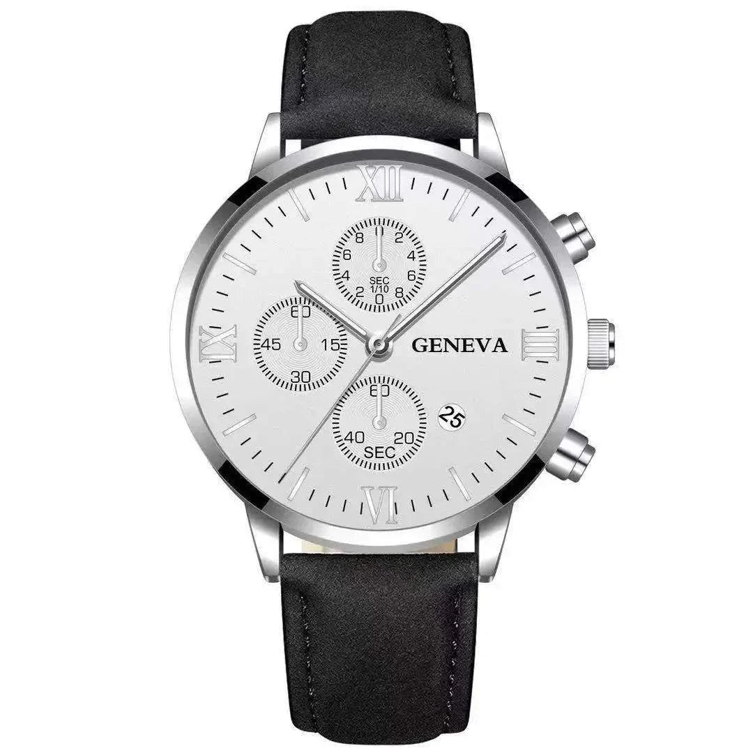 Men’s Black Quartz Watch | Fashion Round Roman Dial Sports Watch ⌚Stay stylish and punctual with this men’s black quartz watch featuring a classic round Roman dial. Designed for sports enthusiasts, this fashion-forward timepiece ofShop All I WantShop All I WantFashion Round Roman Dial Sports Watch ⌚