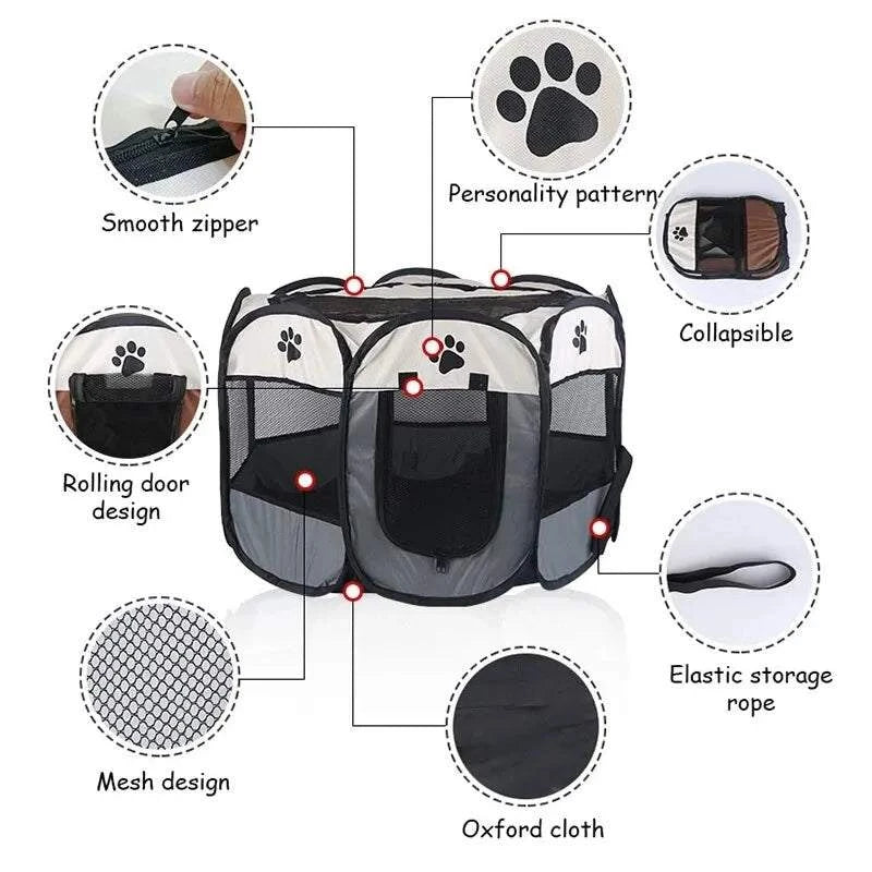 Foldable Outdoor Pet Tent/KennelElevate Your Pet's Comfort with Our Portable Foldable Pet Tent Kennel!
Introducing our Portable Foldable Pet Tent Kennel, a must-have for pet owners who prioritize tSHOP ALL I WANTShop All I WantFoldable Outdoor Pet Tent