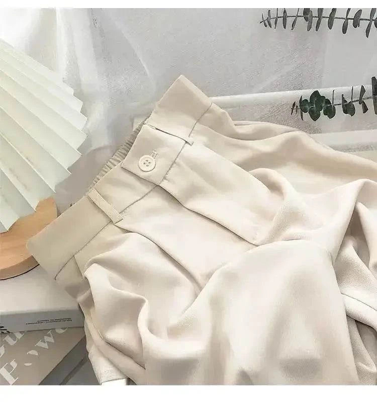 High Waist Suit Pants -Sleek & stylish 🏖️Effortless sophistication that commands attention. Our refined version of the classic suit pants in a tailored and comfortable fabric. Featuring a high waist, flatteSHOP ALL I WANTShop All I WantHigh Waist Suit Pants