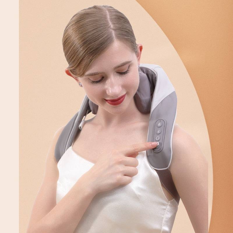 Neck and Back Massager with Soothing HeatIntroducing the ZenRelax Shiatsu Neck and Back Massager – Your Personal Deep Tissue Oasis
Key Features
🌟 6 Powerful Deep-Shiatsu Kneading Massage Nodes: Our neck anSHOP ALL I WANTShop All I WantBack Massager