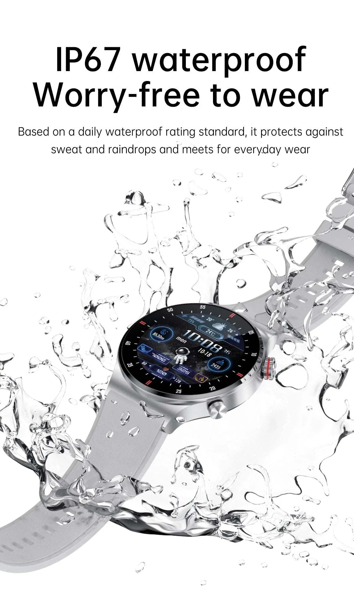 Luxury Smart Watches for Men | 2025 NFC BT Call Fitness Watch ⌚Stay connected and stylish with this 2025 luxury smart watch for men, featuring NFC and Bluetooth call capabilities. Designed for fitness enthusiasts, this waterprooShop All I WantShop All I Want2025 NFC BT Call Fitness Watch ⌚