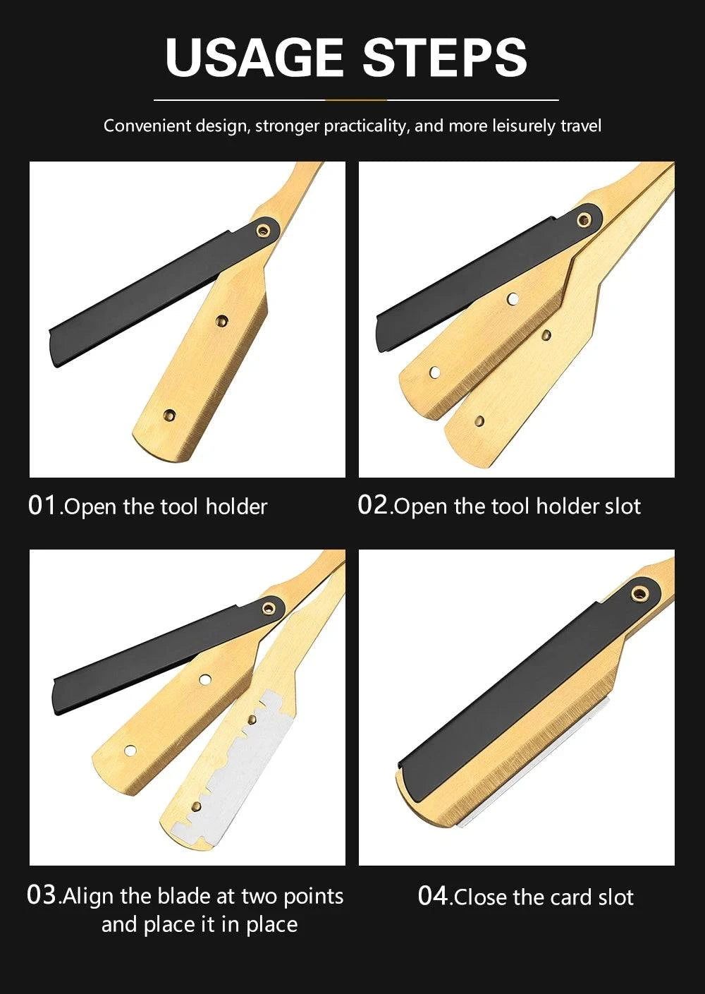 Barbertop Straight Razor | Classic Manual Folding Knife for Men ✂️Experience precision shaving with the Barbertop shaving straight razor. This classic manual barber razor features a sleek folding design and is crafted from high-quaShop All I WantShop All I WantClassic Manual Folding Knife