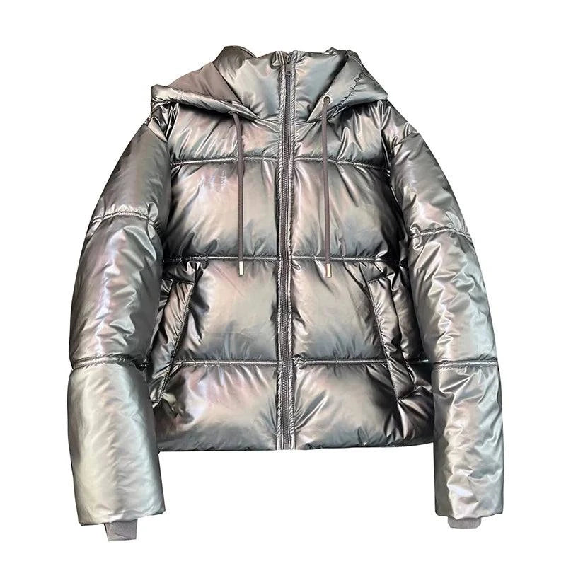 Elegant Hooded Winter JacketStay warm in style with this elegant down vest. Its cozy design combines warmth with a touch of sophistication for a chic look. 🌟🧥SHOP ALL I WANTShop All I WantElegant Hooded Winter Jacket