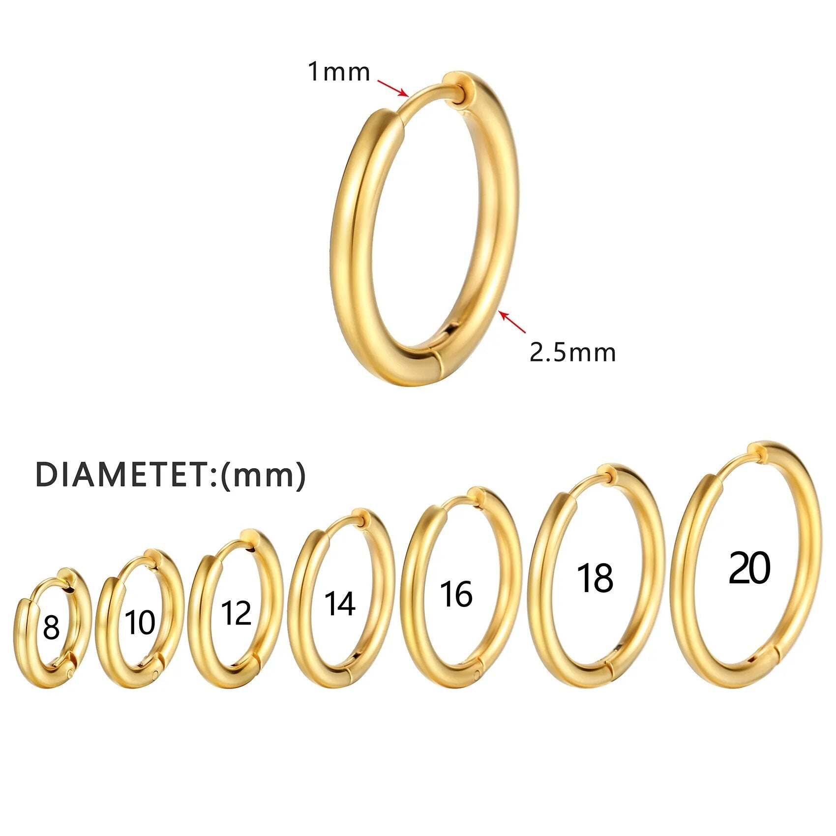 Stainless Steel Hoop Earrings ✨Elevate your style with our Stainless Steel Hoop Earrings – a timeless and versatile accessory that adds a touch of sophistication to any look. 💎✨
Key Features:
🌟 SHOP ALL I WANTShop All I WantStainless Steel Hoop Earrings