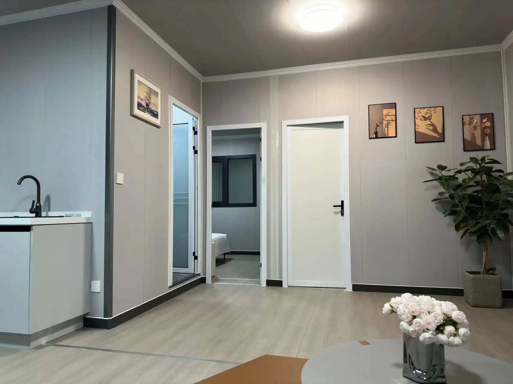 Affordable Container Homes with Kitchen & Bathroom - Ready to Live In Step into your new, affordable living space with this container home, designed for comfort and convenience. Featuring a fully functional kitchen and bathroom, this hShop All I WantShop All I WantAffordable Container