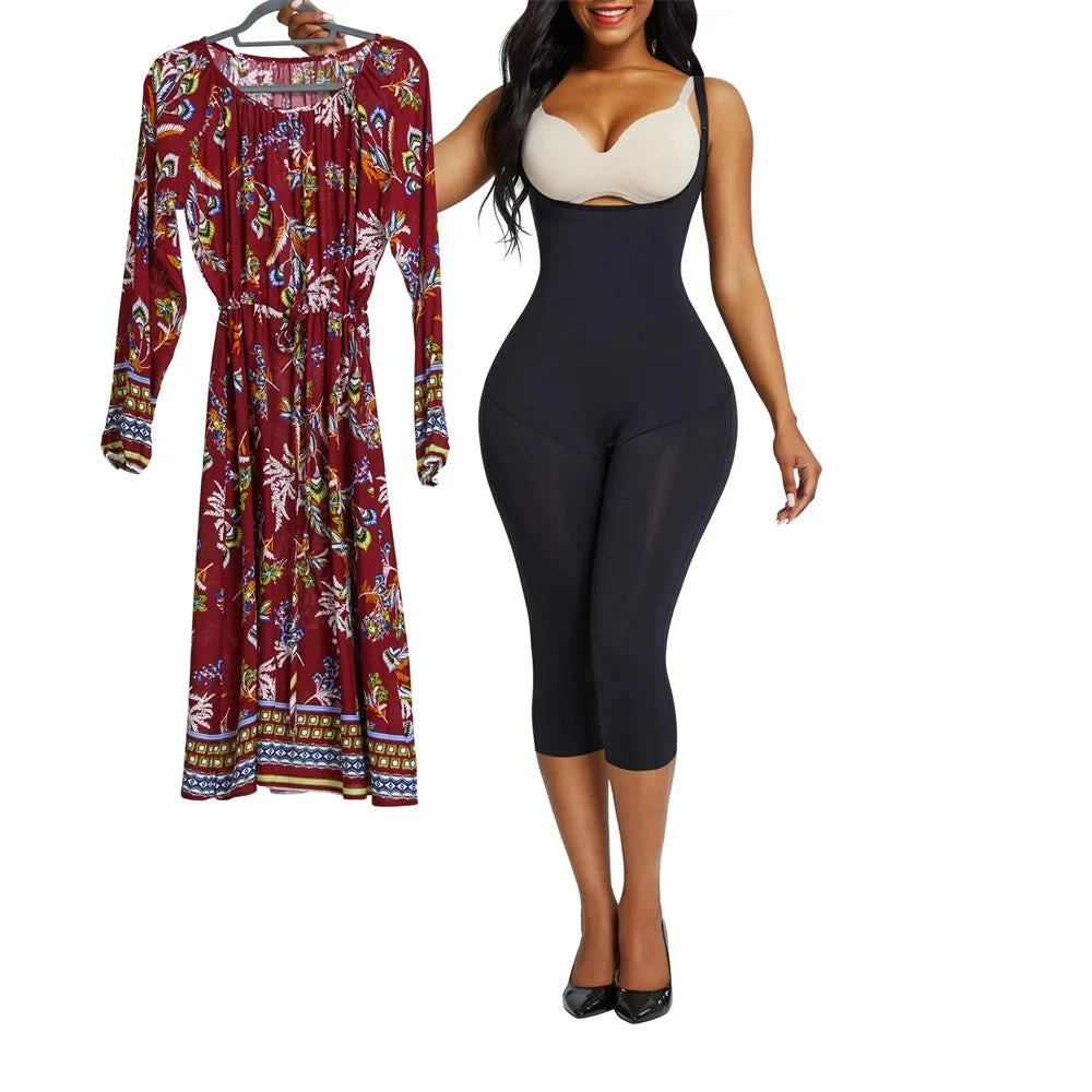 Colombianas Full Body Shapewear | Corset Waist Trainer for Slimming ✨Transform your figure with the Colombianas full body shapewear corset. Designed for effective waist training and slimming, this bodysuit provides exceptional supportShop All I WantShop All I WantColombianas Full Body Shapewear