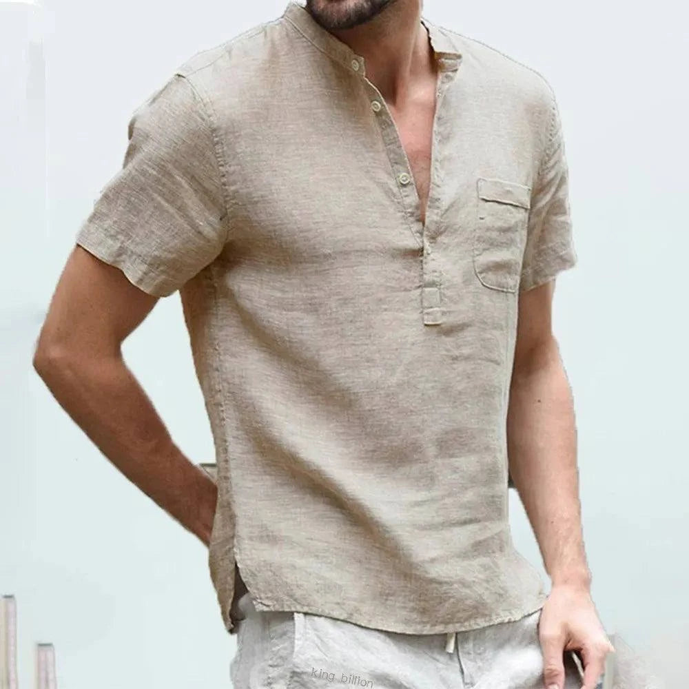 Men's Cotton & Linen T-Shirt ππElevate your summer style with our Men's Cotton & Linen T-Shirt. ππ
Key Features:
π Breathable Fabric: Made from a blend of cotton and linen, this t-shirt is SHOP ALL I WANTShop All I WantCotton & Linen