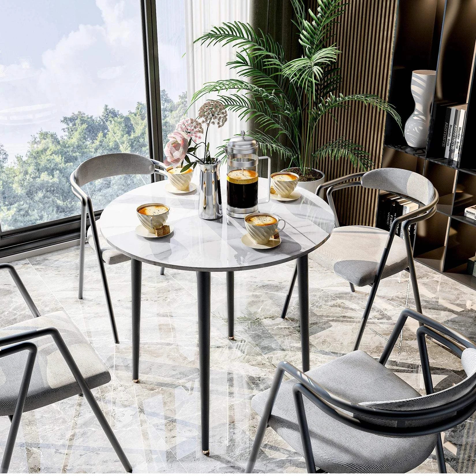 32" Stone Dining Table Set | Modern Elegant Dining Furniture 🍽️Transform your dining space with the elegant 32" Stone Dining Table Set. This modern, minimalist furniture piece offers a sleek marble finish, perfect for a range ofShop All I WantShop All I Want32" Stone Dining Table Set
