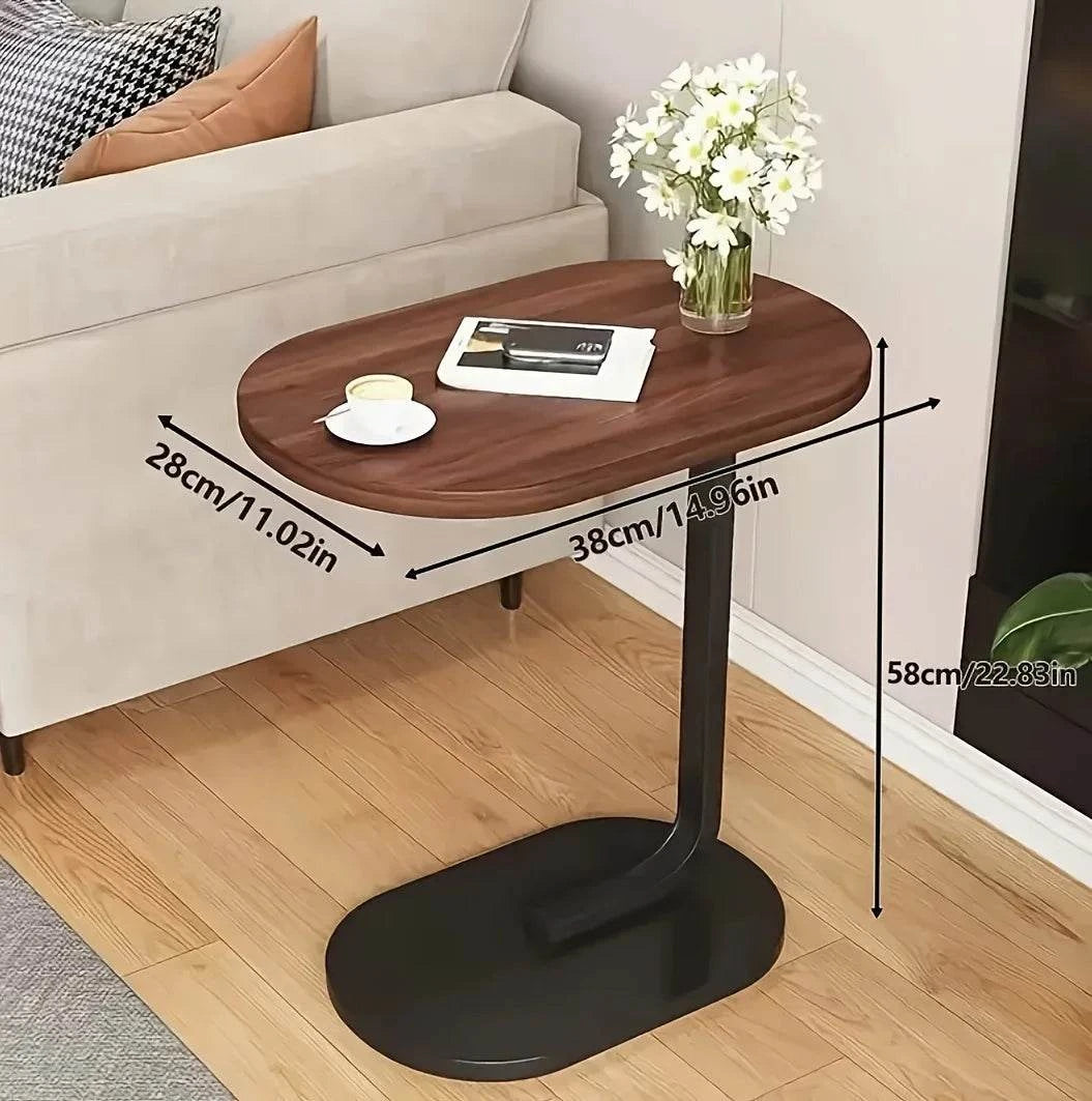 C-Shaped Wood Table 🪑Bring a touch of elegance to your interior design styles with this stunning C-Shaped Wood Table. Featuring a unique Modern Moroccan appearance with a Ming and Qing cShop All I WantShop All I Want-Shaped Wood Table 🪑