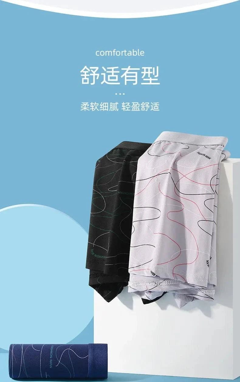 π©² 8pcs Men's Boxer Shorts β Soft Milk Silk, Sexy & Breathable with FaUpgrade your underwear collection with this 8pcs set of men's boxer shorts. Crafted from soft milk silk, these sexy and breathable boxers feature fashionable prints SHOP ALL I WANTShop All I WantBoxer Shorts β Soft Milk Silk