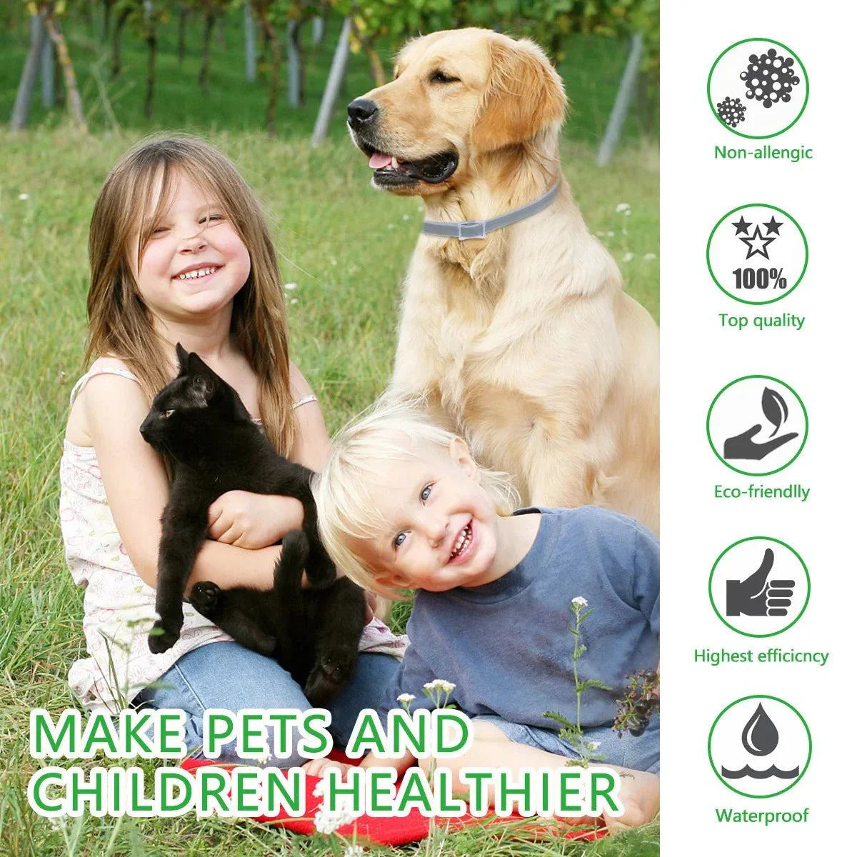 Shop All I Want Long-lasting Protection: Flea and tick collar for dogs and cats up to Introducing our Long-lasting Protection Flea and Tick Collar for Dogs and Cats – the ultimate defense against those pesky pests! 🐾🚫🦟
Say farewell to the constant SHOP ALL I WANTShop All I WantLong lasting
