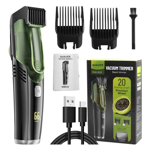 Cordless with Adjustable 20-Length Settings and Vacuum Feature for EffThe USB Rechargeable Beard Trimmer for Men is designed for the modern man who values convenience and precision in grooming. This cordless trimmer offers 20 adjustablShop All I WantShop All I WantCordless