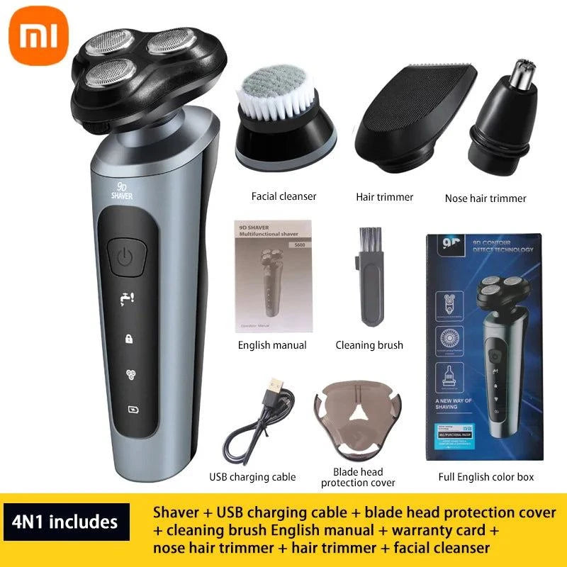 Portable Electric Shaver: Wet & Dry Use Travel Razor! 💼💧Keep your grooming routine efficient on the go with this electric shaver. Designed for both wet and dry use, this sleek razor is perfect for travel, fitting easily iShop All I WantShop All I WantPortable Electric