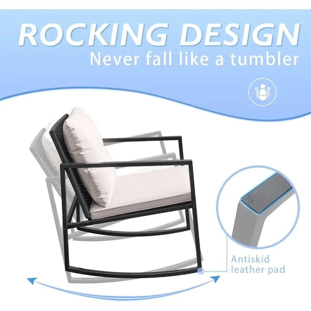 Cozy Patio Rocking Furniture Set | Perfect for Outdoors 🌿Create the ultimate outdoor relaxation space with this Cozy Patio Rocking Furniture Set. Designed in an American Country style, this set offers a modern, comfortableShop All I WantShop All I WantCozy Patio Rocking Furniture Set