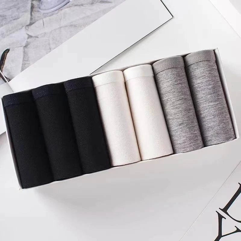 7PCS Cotton Panties Set | Comfortable Middle-Waisted Underwear for WomEnjoy all-day comfort with this 7PCS set of cotton panties for women. These sexy middle-waisted underpants are designed for big sizes, ranging from M to 2XL, ensurinShop All I WantShop All I Want7PCS Cotton Panties Set