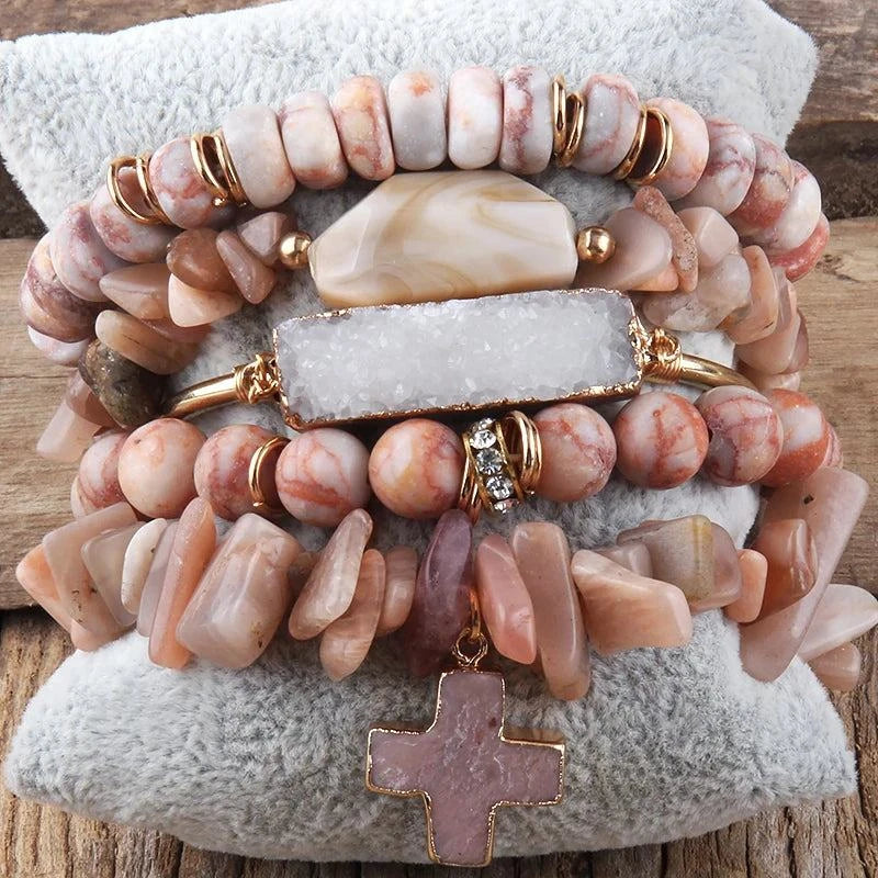 Beaded Bracelet Set 🌟📿Introducing our Beaded Bracelet Set – a dazzling ensemble that combines the charm of beads with the radiance of style. 🌟📿
🌈 Colorful Harmony: Immerse yourself in SHOP ALL I WANTShop All I WantBeaded Bracelet Set