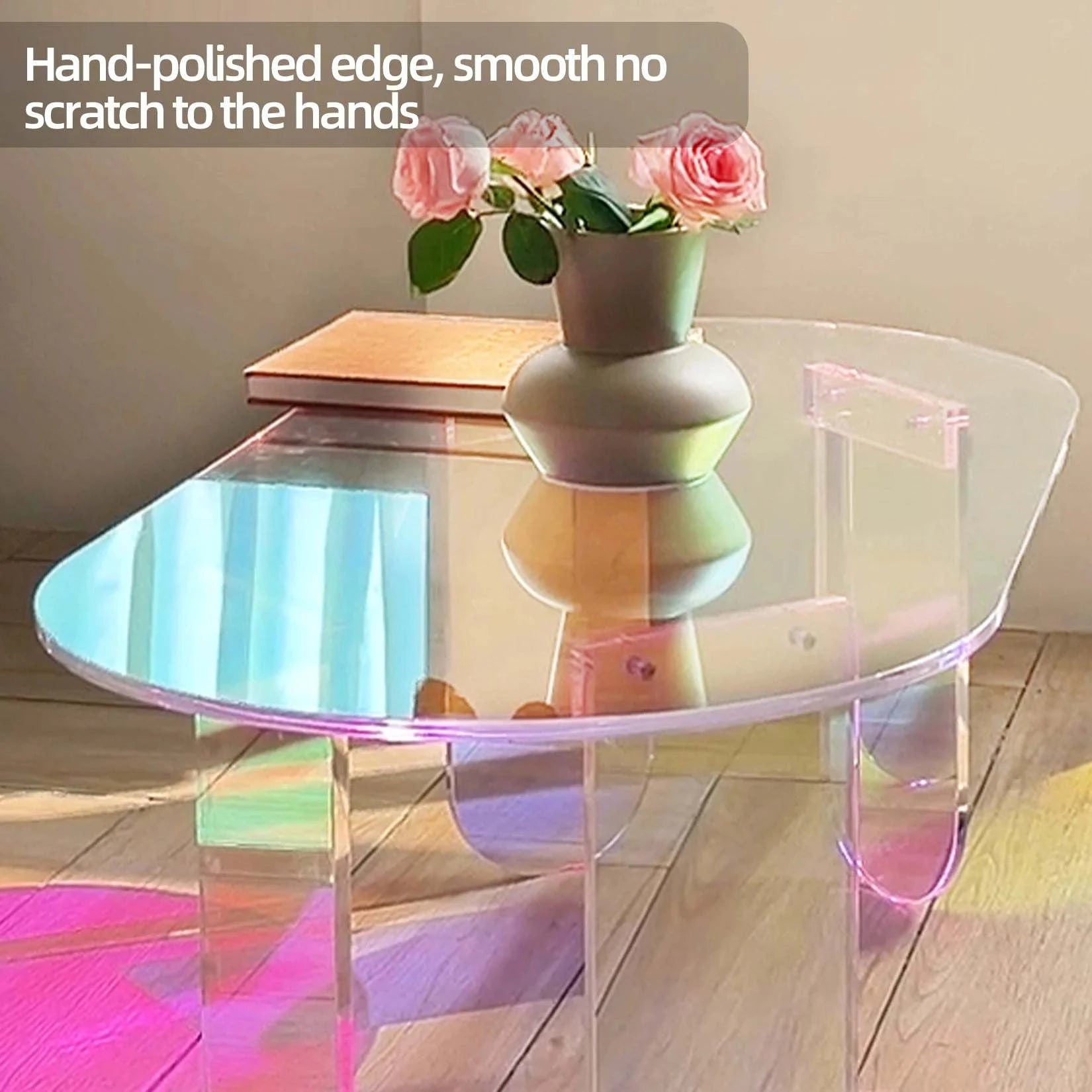 Acrylic Coffee Table ✨Elevate your living space with this elegant acrylic coffee table, designed to add a modern touch to any room. Its minimalist style blends seamlessly with contemporarShop All I WantShop All I WantAcrylic Coffee Table ✨