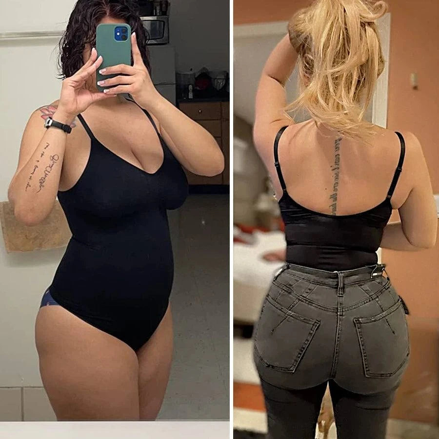 Seamless Bodysuit Shapewear: Tummy Control & Thong Design! 🔥✨Transform your silhouette with our seamless bodysuit shapewear, available in sizes XS to 3XL. This versatile bodysuit features a thong design for a smooth finish andShop All I WantShop All I WantSeamless Bodysuit