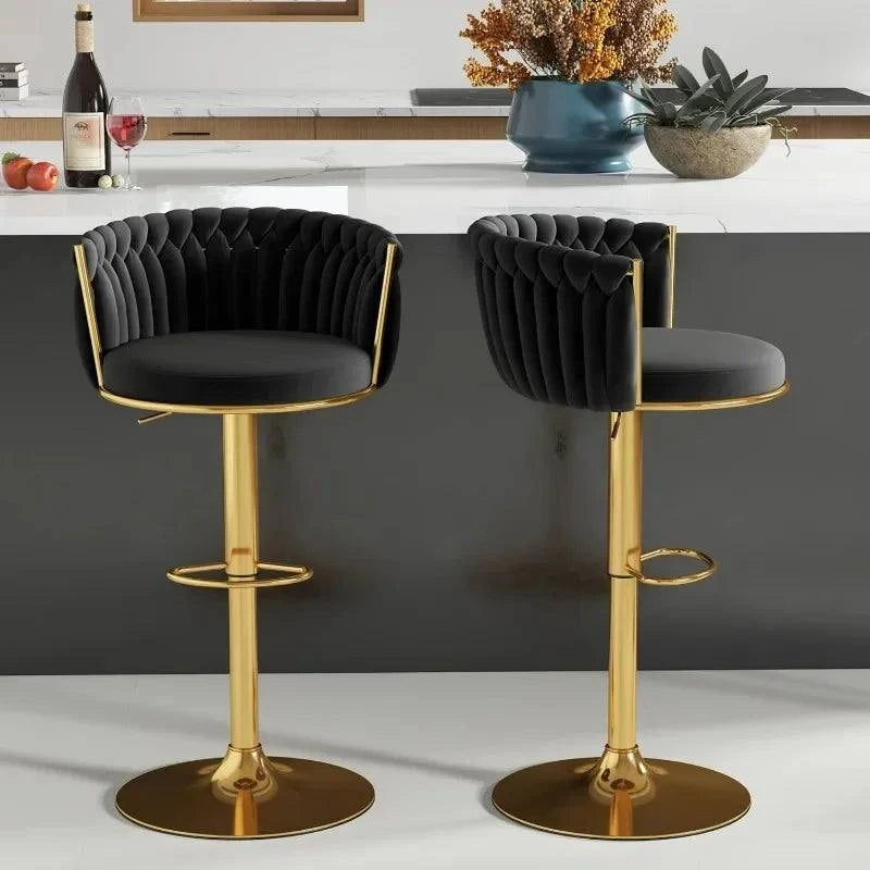 Bar Stools Set of 4, Velvet Swivel & Height Adjustable with Woven BackAdd a touch of natural elegance to your living room with this bamboo sideboard. Perfect for use as a shoe rack or a stylish storage solution, its sleek, modern desigShop All I WantShop All I Want4, Velvet Swivel & Height Adjustable