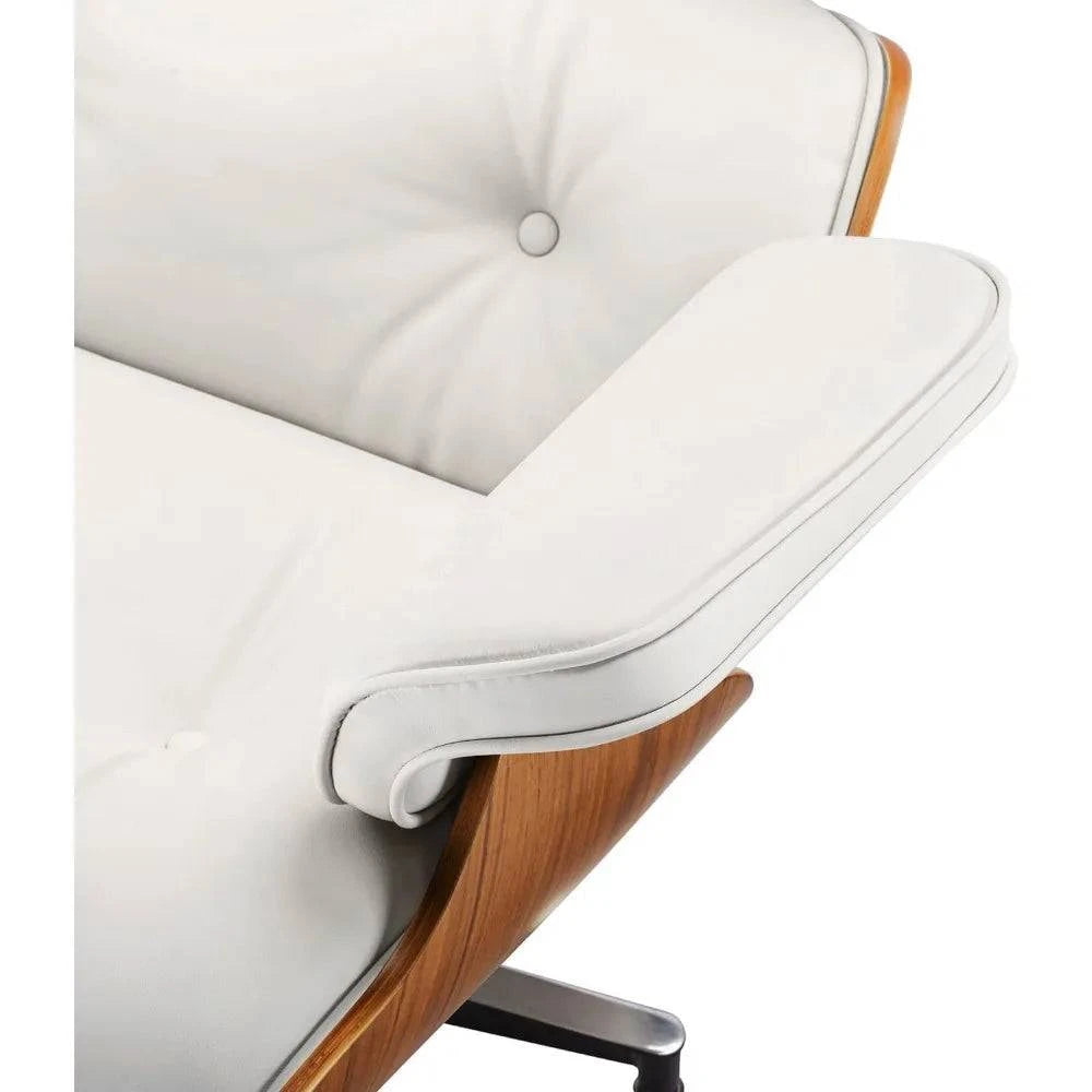 Black Leather Chaise Lounge Chair & Ottoman - Mid Century Modern DesigSPECIFICATIONSBrand Name: MKDKInstallation Method: self-containedOrigin: US(Origin)Hign-concerned Chemical: NoneType: Living Room FurnitureSpecific Use: Chaise LoungShop All I WantShop All I WantBlack Leather
