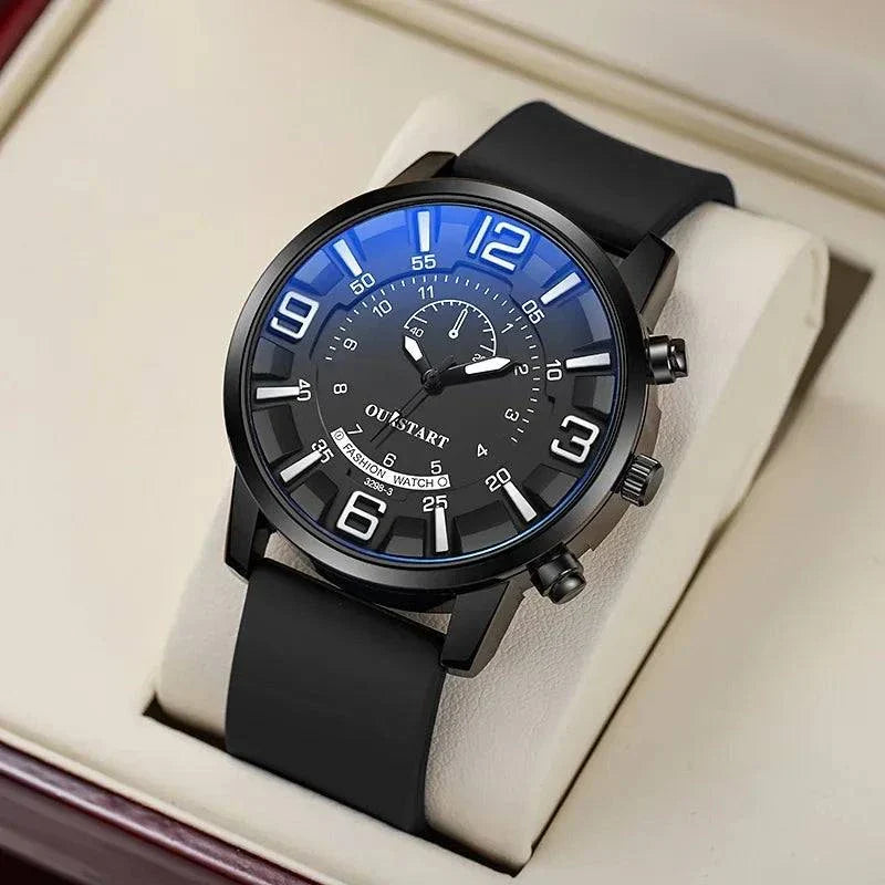 stylish men's watch Shop All I Want Silicone Jelly Men’s Watch – Big Dial Quartz Wristwatch for Simple, CaThe Silicone Jelly Men’s Watch is designed for those who appreciate simplicity and functionality. This big dial quartz wristwatch features a bold design that makes iShop All I WantShop All I WantSimple, Casual Style & Practical Timekeeping ⌚🎁