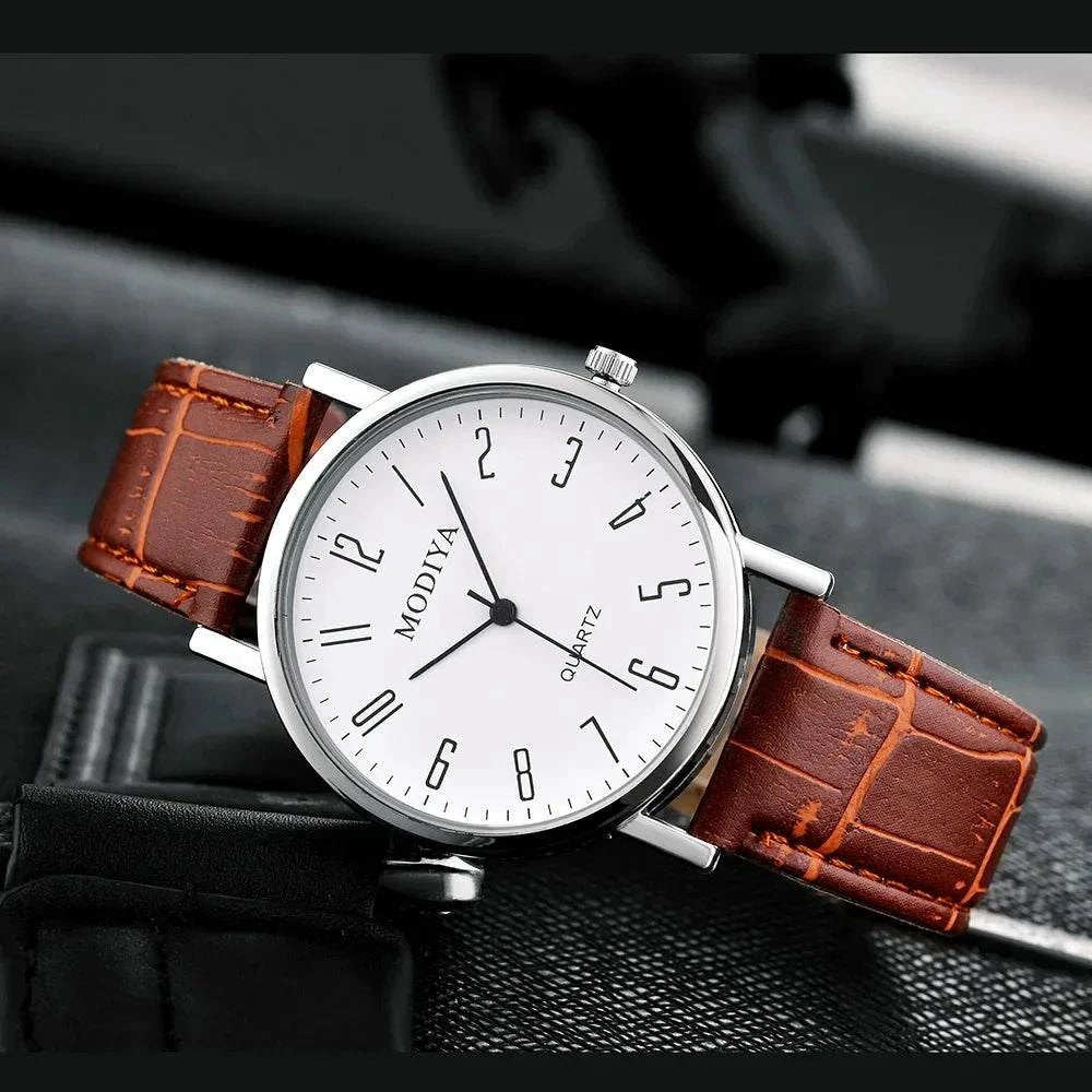 Men's Luxury Business Wrist Watch – Analog Quartz Watch with Leather SElevate your style with the Men's Luxury Business Wrist Watch, a perfect blend of sophistication and functionality. This elegant analog watch features a high-qualityShop All I WantShop All I WantLuxury Business Wrist Watch – Analog Quartz Watch