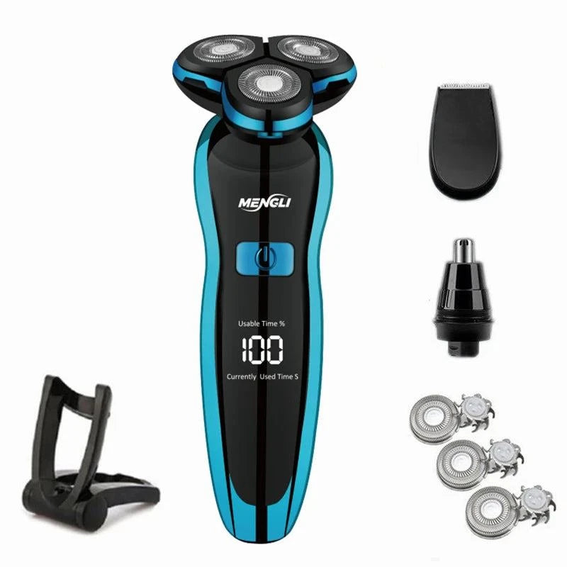 Electric Rechargeable & Washable Razor Shavor! 🔋💦Experience the ultimate grooming tool with the Electric Shaver. This rechargeable electric razor is designed for both wet and dry use, making it versatile for your sShop All I WantShop All I WantElectric Rechargeable