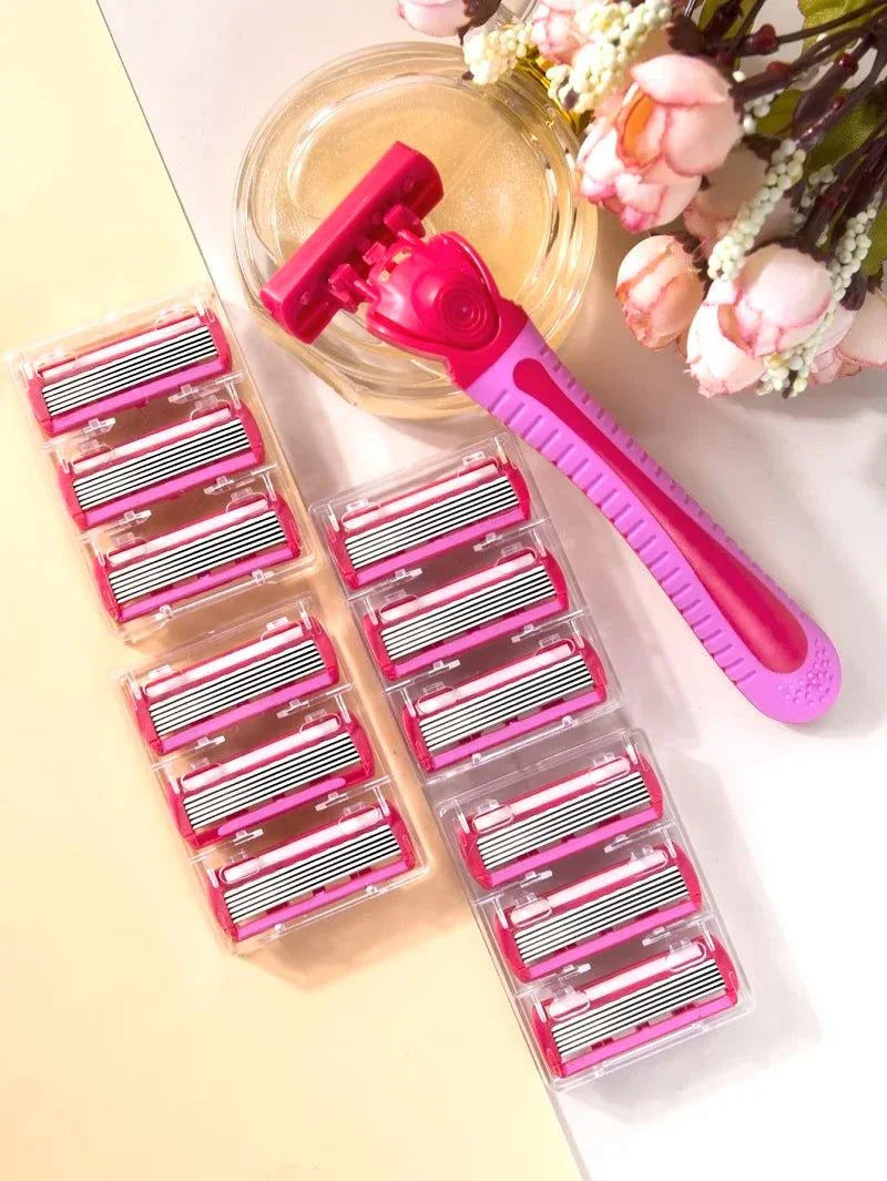 Body Hair Shaving Set  Shop All I Want Body Hair Shaving Set for Men & Women | Smooth Bikini Shave (1 Handle Get a smooth, irritation-free shave with this body hair razor set, designed for both men and women. Equipped with 1 easy-grip handle and 12 high-quality replacement Shop All I WantShop All I WantSmooth Bikini Shave (1 Handle + 12 Blades) ✨