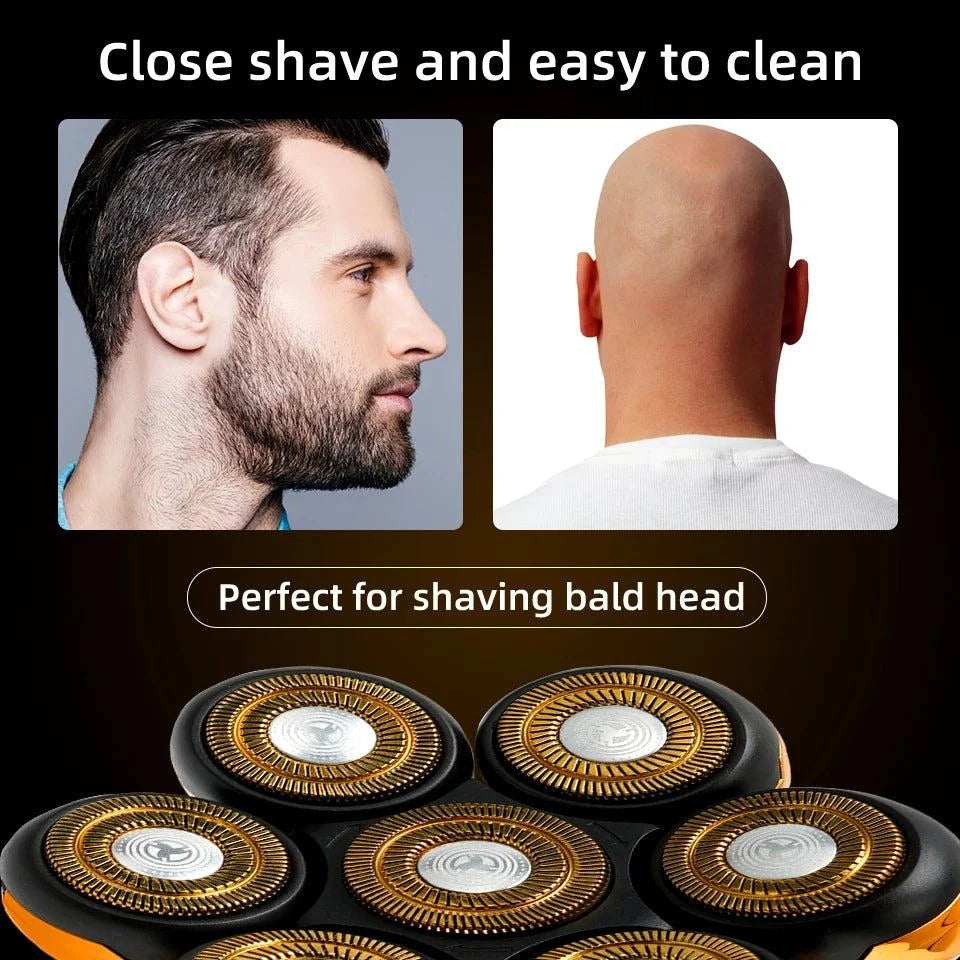 Men's 7D Floating Electric Shaver – Wet/Dry Rechargeable Razor with BaExperience the ultimate in shaving technology with the Men's 7D Floating Electric Shaver. Designed for a close and comfortable shave, this advanced electric razor feShop All I WantShop All I WantMen'