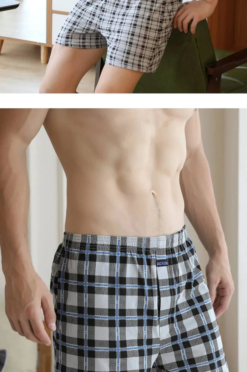 Cotten Plus Size Boxer Briefs | High-Waisted Cotton Slacks for Men 🩳Experience ultimate comfort with  cotton plus size boxer briefs. Designed for the modern man, these high-waisted cotton slacks offer a relaxed fit, perfect for loungShop All I WantShop All I WantSize Boxer Briefs