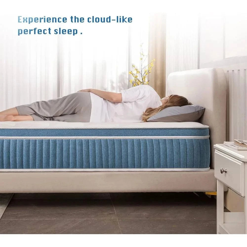 14-Inch Hybrid Queen Mattress with Gel Foam 🛏️Sleep in luxurious comfort with the 14-Inch Hybrid Queen Mattress with Gel Foam 🛏️, designed to provide the perfect balance of cooling gel memory foam and supportivShop All I WantShop All I Want14-Inch Hybrid Queen Mattress