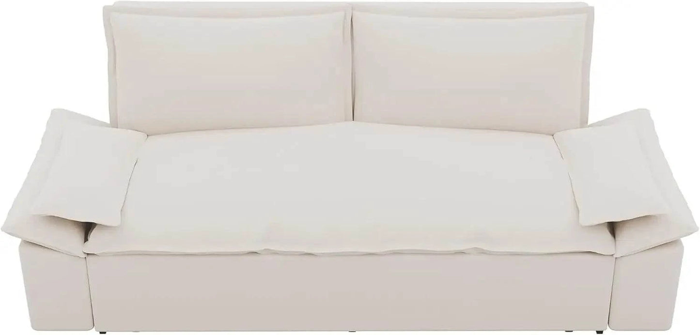 3-in-1 Convertible Queen Bed Sofa Size: 33.1 x 70.1 x 36Transform your sitting room designs with this Size: 33.1 x 70.1 x 36 3-in-1 Convertible Queen Bed Sofa, the perfect blend of style and versatility for modern home deShop All I WantShop All I Want-1 Convertible Queen Bed Sofa