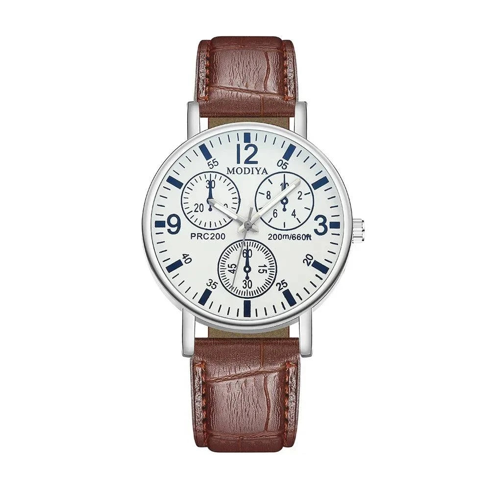 Men's Luxury Business Wrist Watch – Analog Quartz Watch with Leather SElevate your style with the Men's Luxury Business Wrist Watch, a perfect blend of sophistication and functionality. This elegant analog watch features a high-qualityShop All I WantShop All I WantLuxury Business Wrist Watch – Analog Quartz Watch