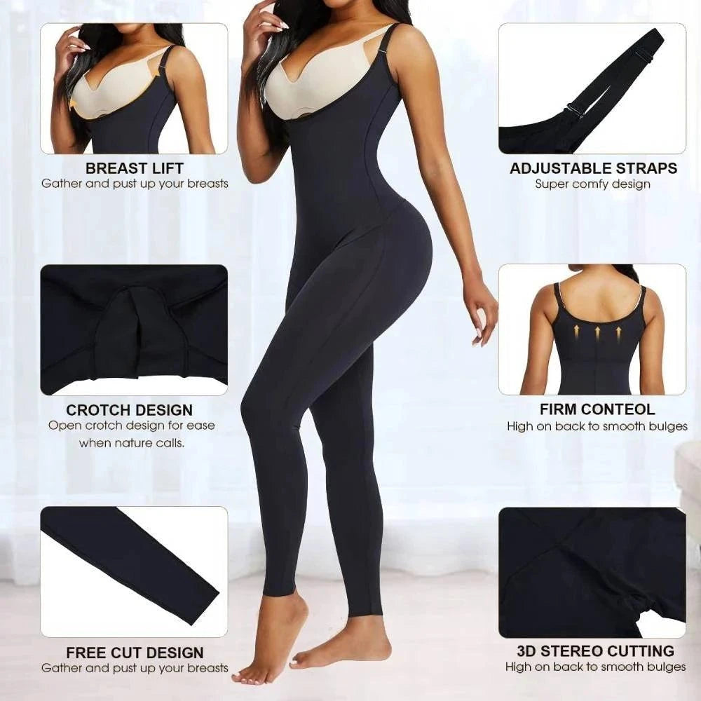 Colombianas Full Body Shapewear | Corset Waist Trainer for Slimming ✨Transform your figure with the Colombianas full body shapewear corset. Designed for effective waist training and slimming, this bodysuit provides exceptional supportShop All I WantShop All I WantColombianas Full Body Shapewear