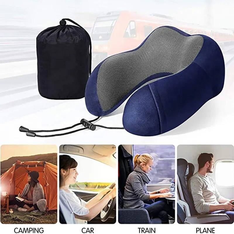 Pillow Memory Foam Neck PillowFeatures:
Perfect Curves Shape Design: The memory foam travel pillow is ergonomically designed to better fit your neck, preventing head forward, and relieving neck SHOP ALL I WANTShop All I WantPillow Memory Foam Neck Pillow
