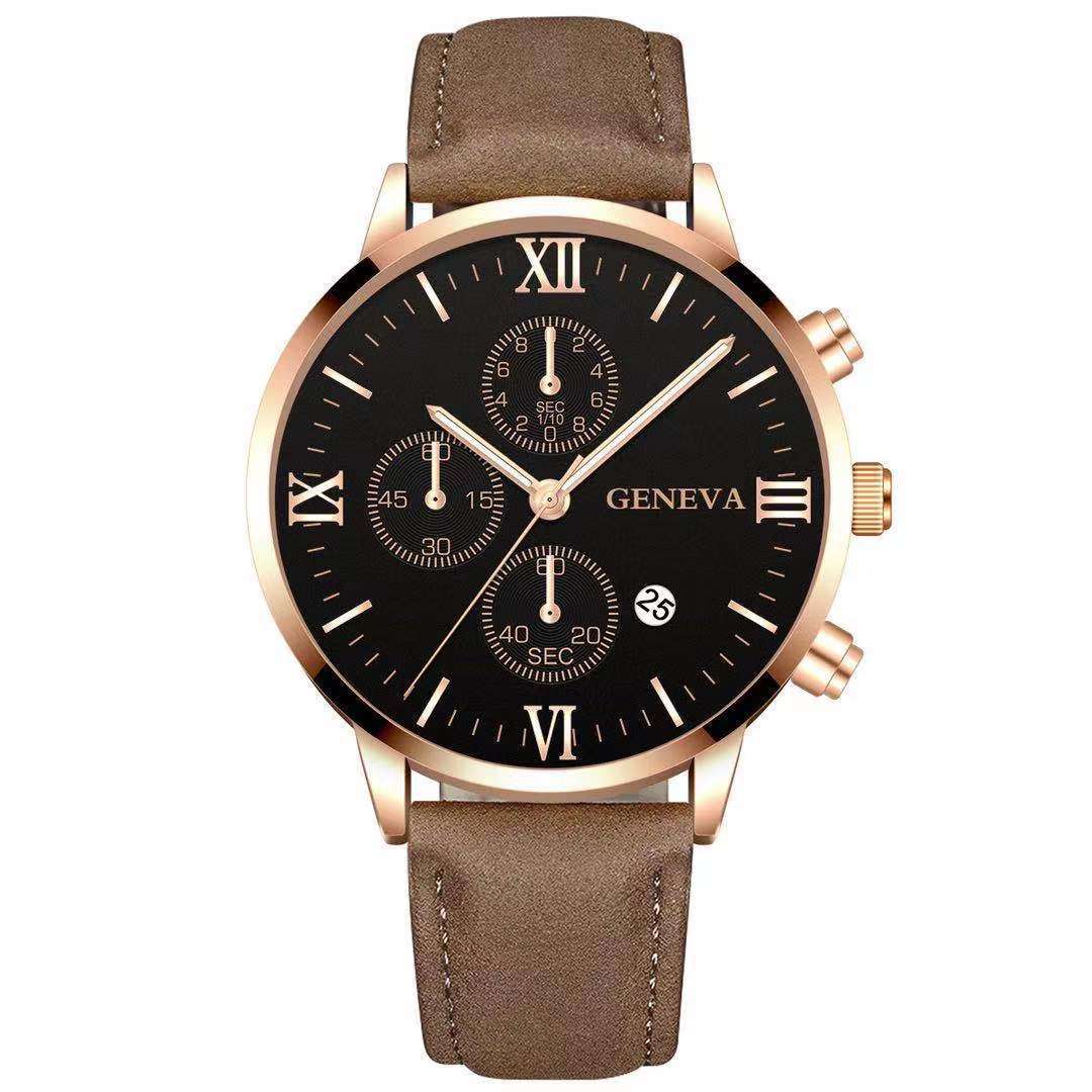 Men’s Black Quartz Watch | Fashion Round Roman Dial Sports Watch ⌚Stay stylish and punctual with this men’s black quartz watch featuring a classic round Roman dial. Designed for sports enthusiasts, this fashion-forward timepiece ofShop All I WantShop All I WantFashion Round Roman Dial Sports Watch ⌚