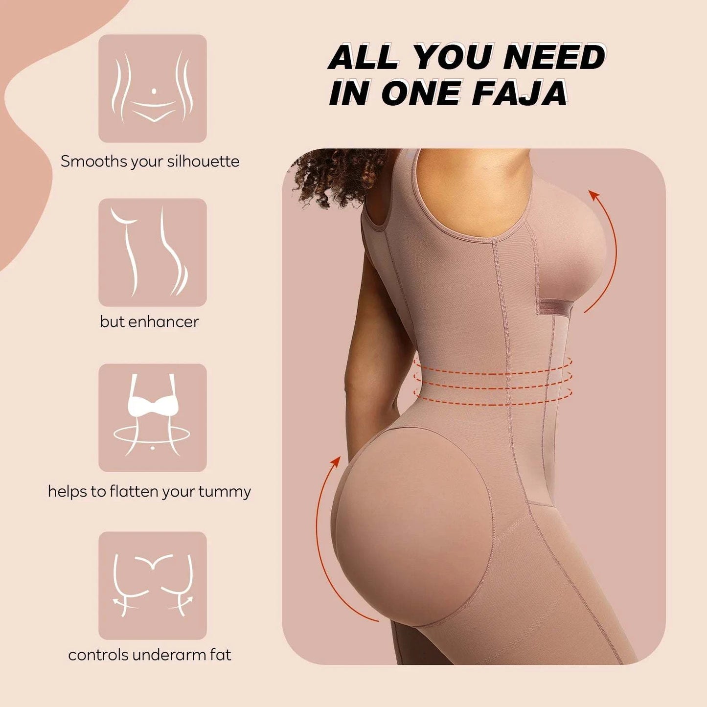 Colombianas Shaper Stage 2 | Postpartum Girdle for Women’s Slimming ✨Achieve the perfect silhouette with the Colombianas Shaper Stage 2. Designed specifically for women, this postpartum girdle provides excellent support after BBL or sShop All I WantShop All I WantColombianas Shaper Stage 2