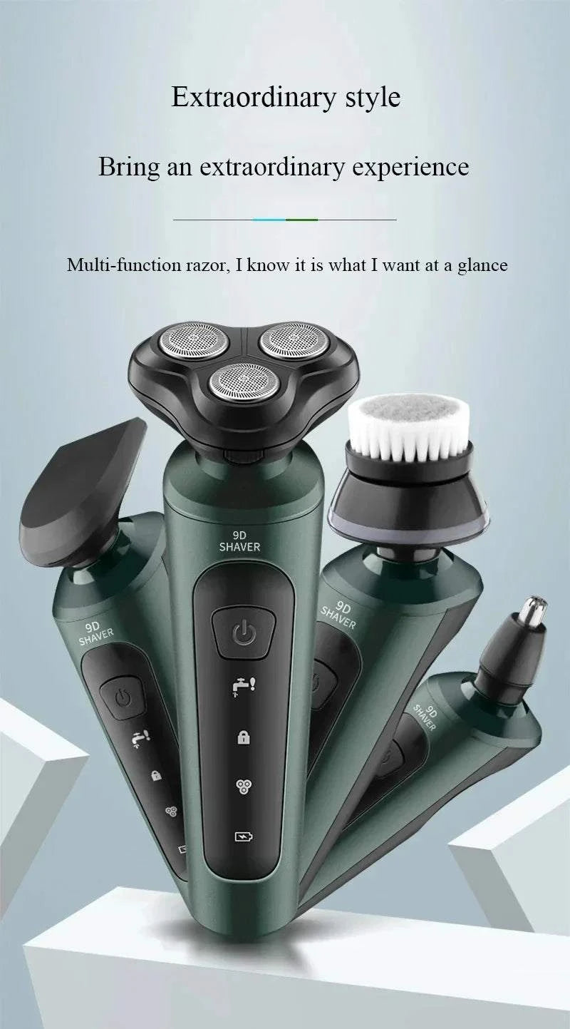 Portable Electric Shaver: Wet & Dry Use Travel Razor! 💼💧Keep your grooming routine efficient on the go with this electric shaver. Designed for both wet and dry use, this sleek razor is perfect for travel, fitting easily iShop All I WantShop All I WantPortable Electric