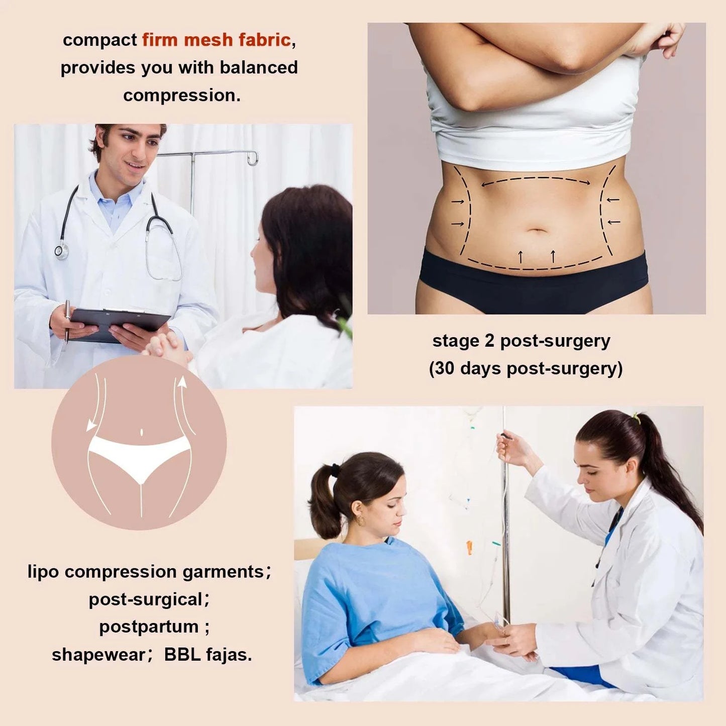 Colombianas Shaper Stage 2 | Postpartum Girdle for Women’s Slimming ✨Achieve the perfect silhouette with the Colombianas Shaper Stage 2. Designed specifically for women, this postpartum girdle provides excellent support after BBL or sShop All I WantShop All I WantColombianas Shaper Stage 2
