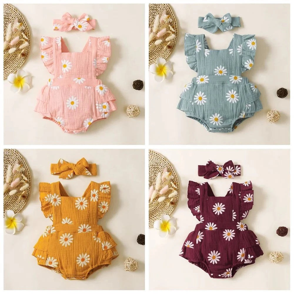 Trendy Toddler Outfit: Ruffle Romper & Headband for Summer Fun! 🎀Dress your little one in this adorable Trendy Toddler Outfit featuring a Ruffle Romper and a matching Headband. Perfect for summer, this outfit combines style and coShop All I WantShop All I WantTrendy Toddler Outfit