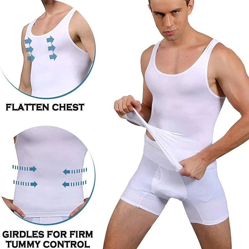 💪 Men’s Compression Shirt – Slimming Body Shaper Vest, Tummy Control Elevate your workout and everyday look with the Men’s Compression Shirt. Designed for a sleek silhouette and maximum comfort, this body shaper vest offers tummy contShop All I WantShop All I WantCompression Shirt