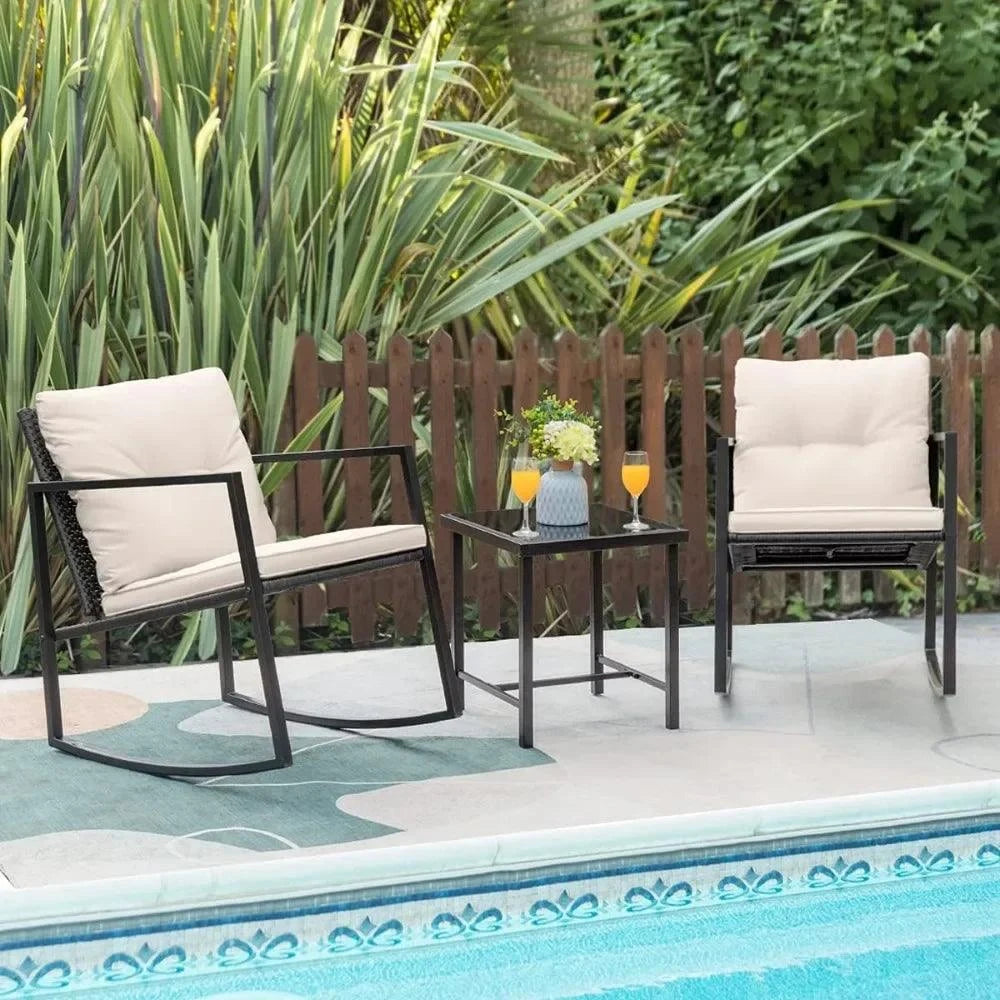 Cozy Patio Rocking Furniture Set | Perfect for Outdoors 🌿Create the ultimate outdoor relaxation space with this Cozy Patio Rocking Furniture Set. Designed in an American Country style, this set offers a modern, comfortableShop All I WantShop All I WantCozy Patio Rocking Furniture Set