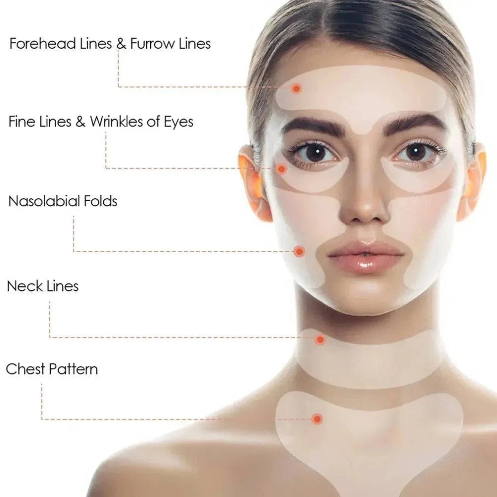 ✨ Reusable Silicone Wrinkle Removal Stickers – Face, Forehead, Neck, ESmooth and rejuvenate your skin with Reusable Silicone Wrinkle Removal Stickers. These versatile patches target wrinkles on the face, forehead, neck, and eyes for efShop All I WantShop All I WantReusable Silicone Wrinkle Removal Stickers