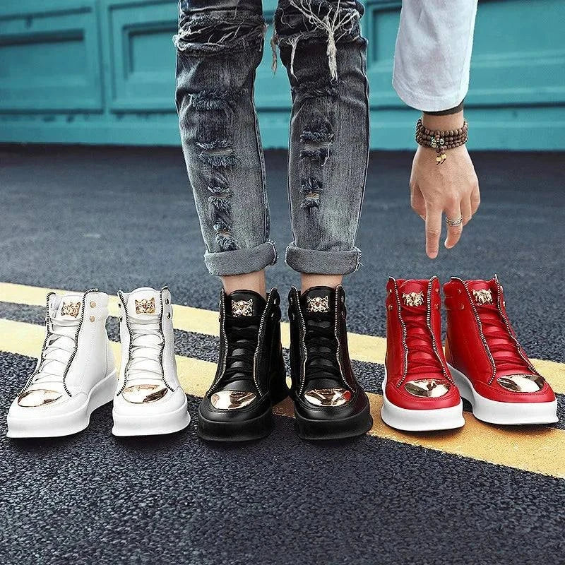 Shop All I Want High-Top Sneakers: Leopard Chic! 🐆👟Step into the wild side of fashion with our High-Top Sneakers: Leopard Chic! 🐆👟
👟 Bold Leopard Print: Make a statement with these high-top sneakers featuring a stSHOP ALL I WANTShop All I WantHigh Top Sneakers