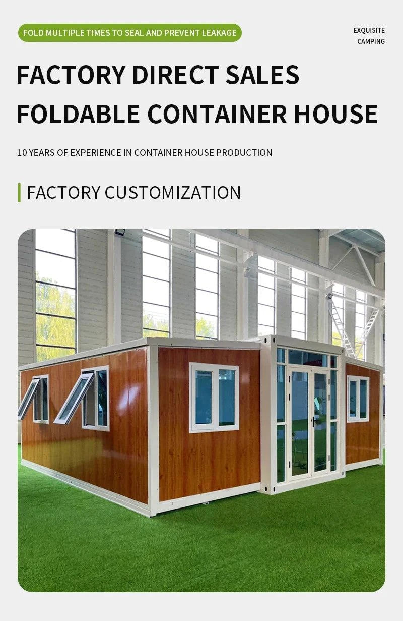 40Ft Expandable Prefabricated Container House | Tiny Home 🏡Transform your living space with the 40Ft Expandable Prefabricated Container House, an innovative and eco-friendly solution for modern living. This tiny home is perfShop All I WantShop All I Want40Ft Expandable Prefabricated Container House