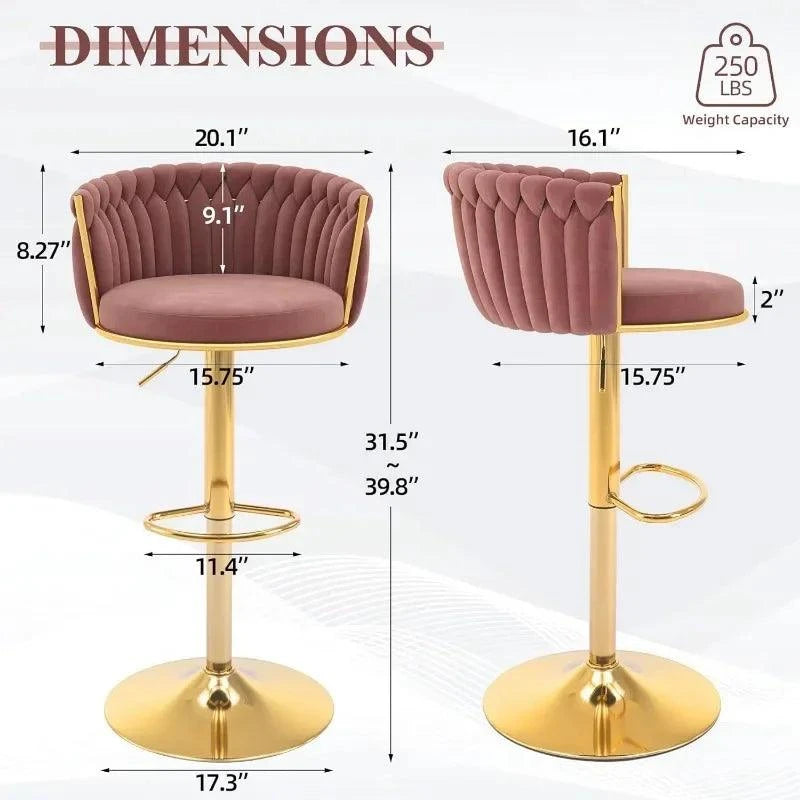 Bar Stools Set of 4, Velvet Swivel & Height Adjustable with Woven BackAdd a touch of natural elegance to your living room with this bamboo sideboard. Perfect for use as a shoe rack or a stylish storage solution, its sleek, modern desigShop All I WantShop All I Want4, Velvet Swivel & Height Adjustable