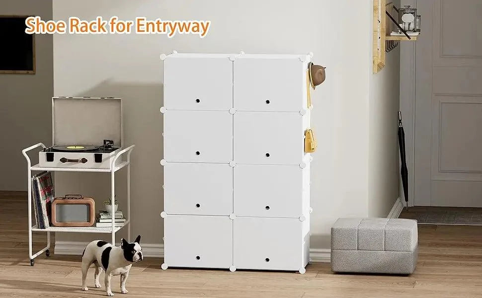 8-Tier Shoe Rack – 32 Pair Plastic Storage Organizer for Closet & EntrMaximize your storage space with this 8-Tier Shoe Rack, designed to hold up to 32 pairs of shoes. Perfect for closets or entryways, this minimalist modern organizer Shop All I WantShop All I Want8-Tier Shoe Rack – 32 Pair Plastic Storage Organizer