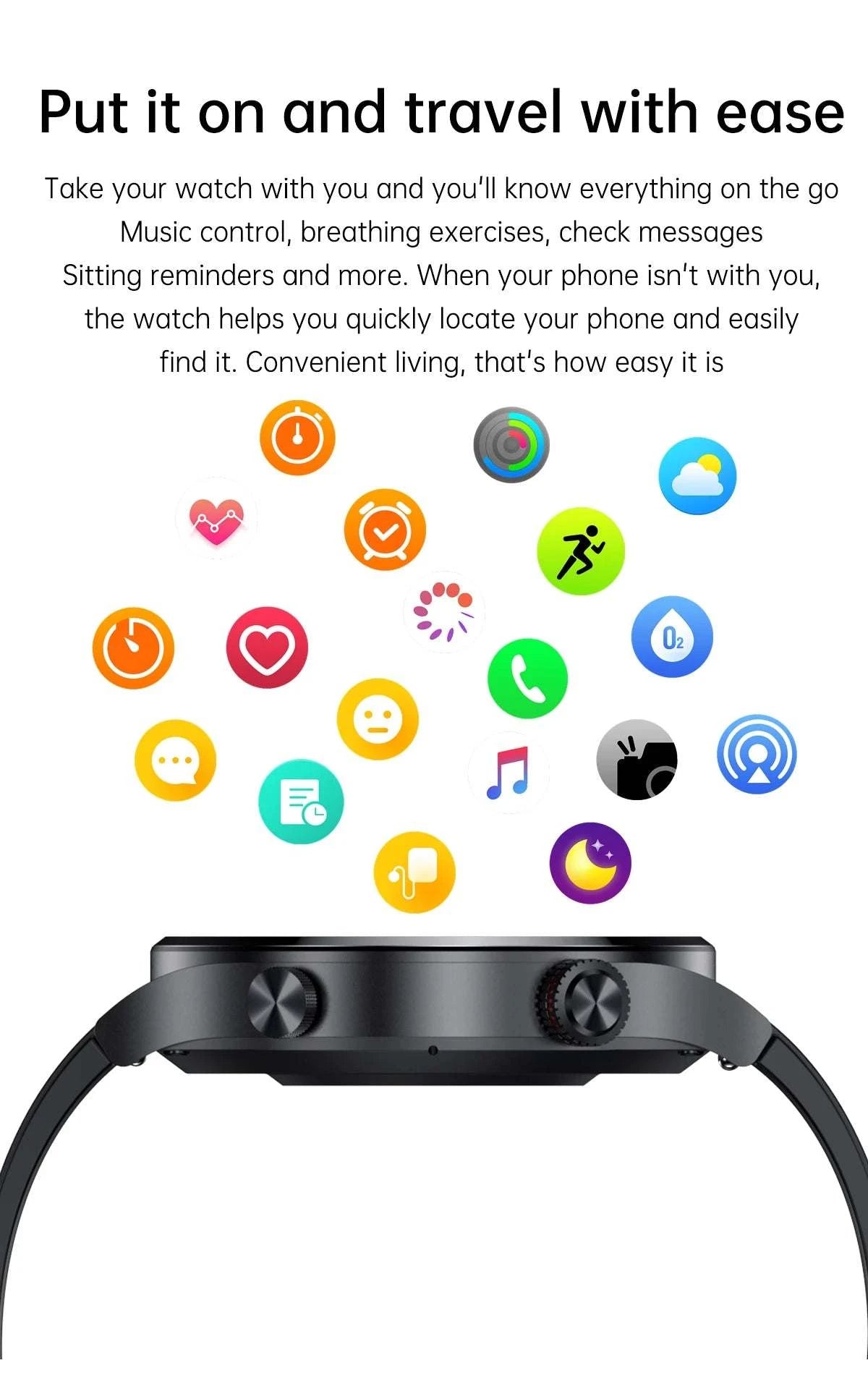 Luxury Smart Watches for Men | 2025 NFC BT Call Fitness Watch ⌚Stay connected and stylish with this 2025 luxury smart watch for men, featuring NFC and Bluetooth call capabilities. Designed for fitness enthusiasts, this waterprooShop All I WantShop All I Want2025 NFC BT Call Fitness Watch ⌚